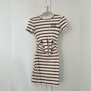 Casual Crew Neck Short Sleeve Dress